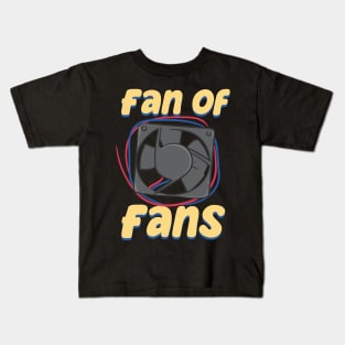 Fan Of Fans HVAC Tech Kids T-Shirt